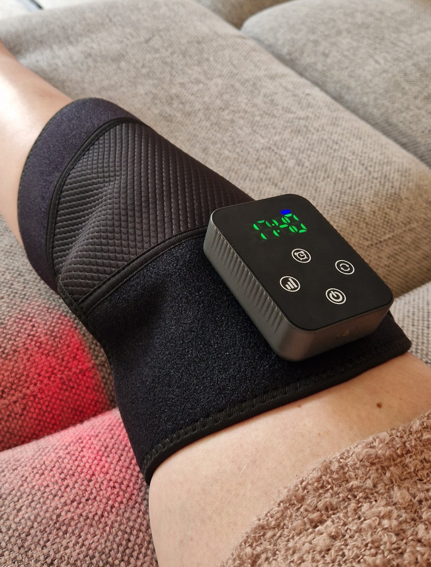 TheraLight Knæpude med nær-infrarød og rød lysterapi