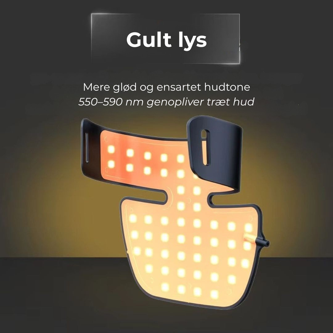 TheraLight 4-i-1 LED Lysterapi til Hals, Bryst og Nakke