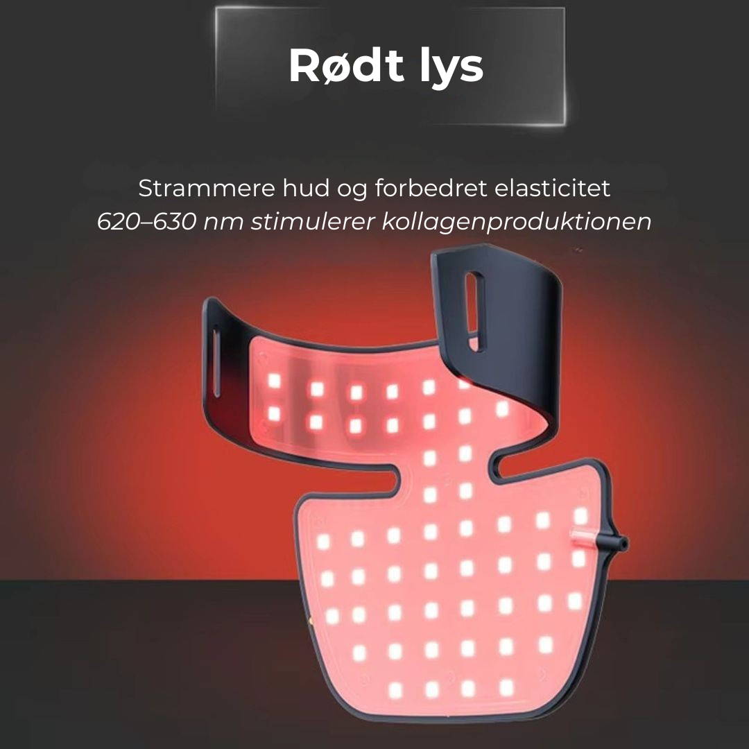 TheraLight 4-i-1 LED Lysterapi til Hals, Bryst og Nakke