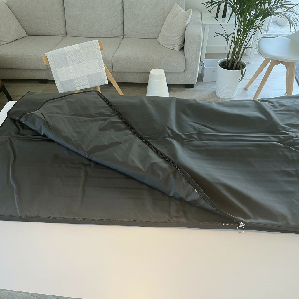 Sauna blanket åben 1:1